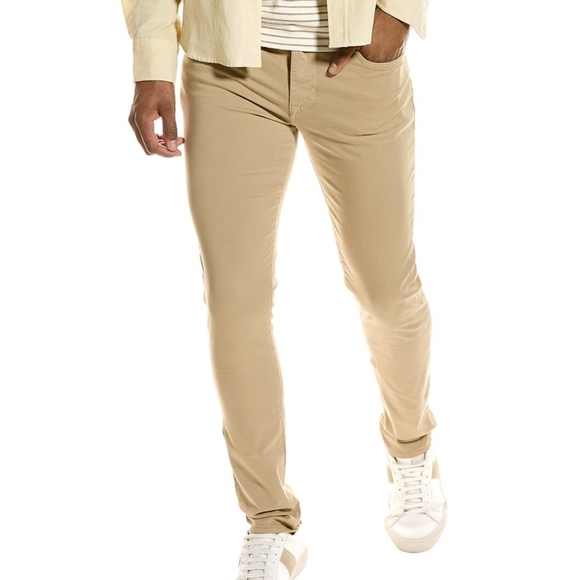 Hudson Jeans Ace Men's Jeans Skinny Extra Fitted Zip Fly Bleached Sand 30 NWT - Picture 1 of 12